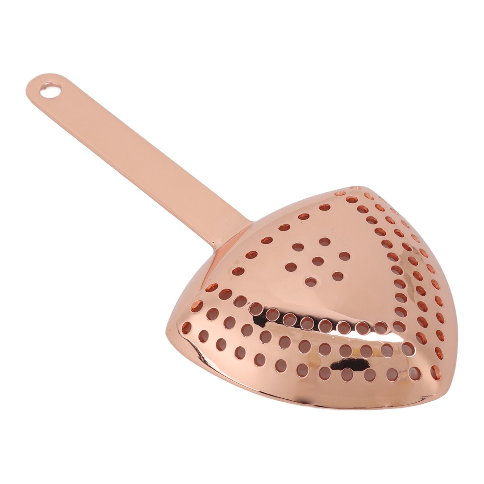 Triangular Cocktail Strainer No Breakage Anti Rust Fine Filtration Decorative Pr