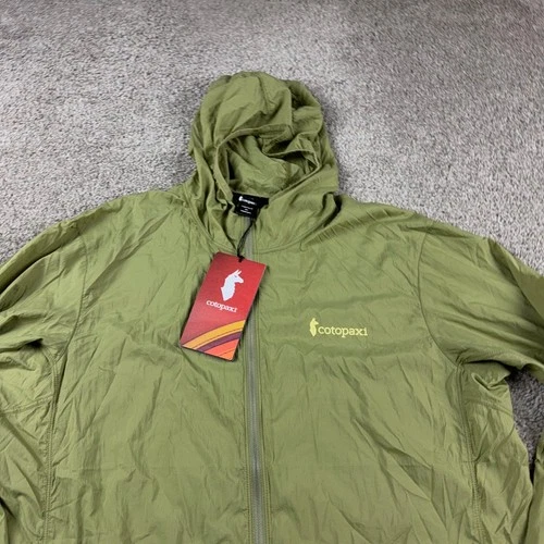 Cotopaxi Jacket Mens Large Green Hooded Pacaya Lite Packable Hiking Hiker New image 2