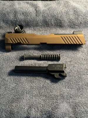 SIG Sauer Complete P320 M18 Slide Assembly Coyote used 9mm 3.9''
