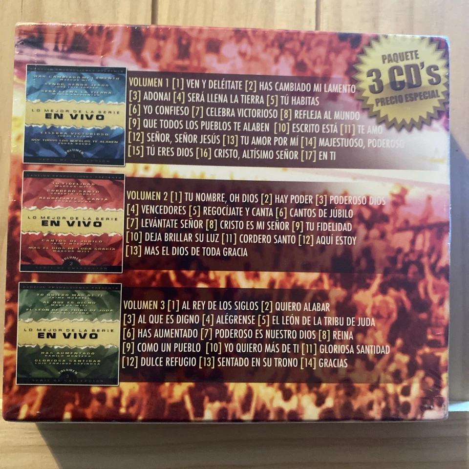La Colección En Vivo Marcos Witt, Jaime Murrell, Danilo Montero Musica Cristiana - Image 2 of 4