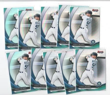 (10)ct 2020 Bowman's Best Top Prospect Refractor #TP5 Jarred Kelenic Rookie Lot