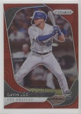 2020 Panini Prizm Tier II Red Prizm Gavin Lux #198 Rookie RC 0c6