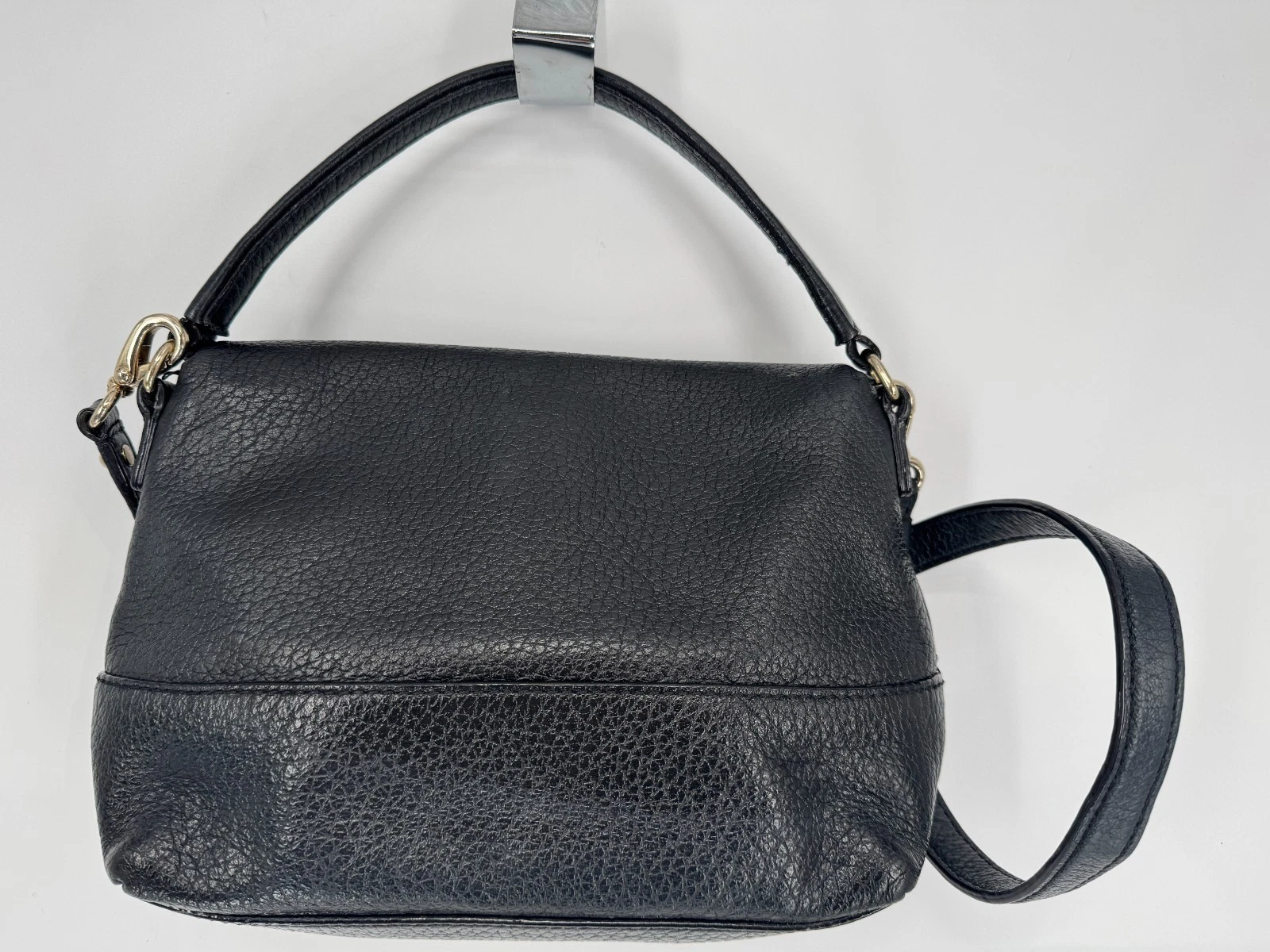 Borsa a 2 vie Kate Spade Southport Avenue in pelle nera Mini Maria