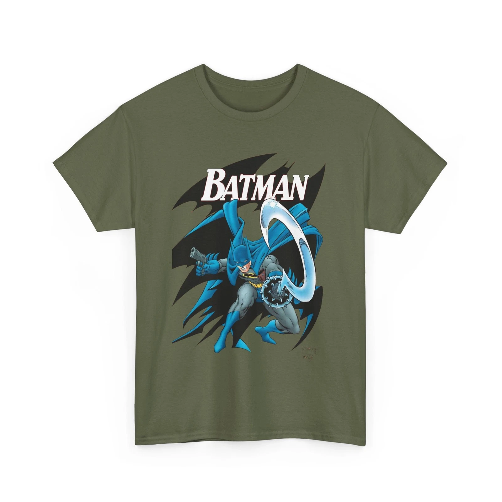 Batman T-Shirt - Todd McFarlane Art - DC Comics - Gotham - Bruce Wayne