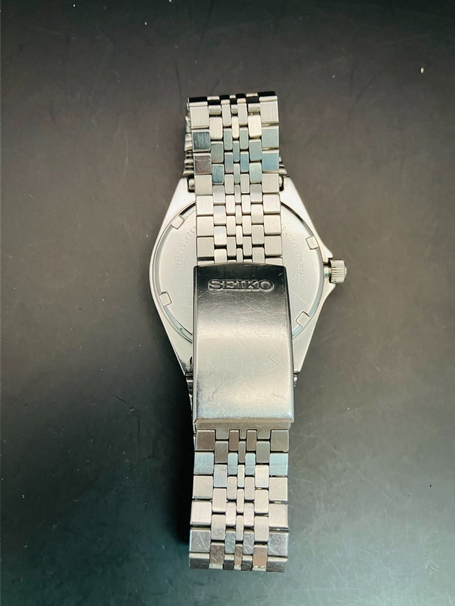 SEIKO WATCH CHRONOS 7433-7040 QUARTZ DAY DATE KANJI | eBay