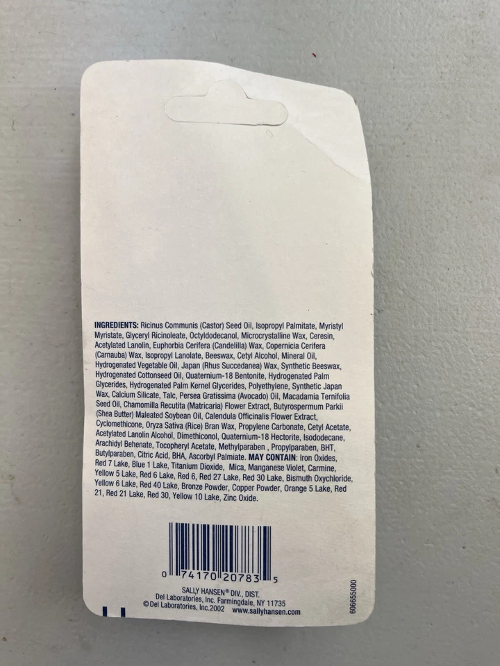 ORIGINAL Sally hansen lip quencher lip liners / Colorfast Satin Lip Crayon-RARE - Image 2 of 2