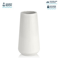 Keramik Vase Weiß Dekorativ Modern Kleine Blumenvase FüR Pampasgras Deko 30Cm