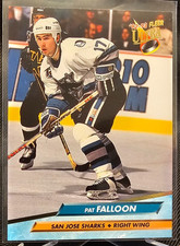 1992-93 Fleer Ultra Pat Falloon #194 San Jose Sharks