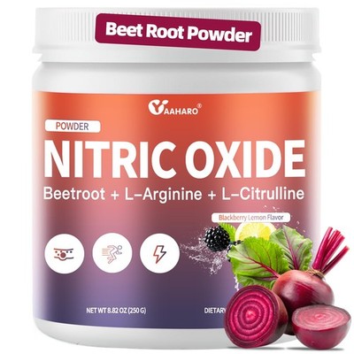 Nitric Oxide Supplement - Beet Root Powder with 8.82 Ounce (Pack of 1)