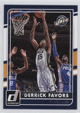 2015-16 Panini Donruss Derrick Favors #171 0a1