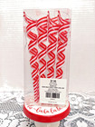 Christmas Red White Spiral Swirl Candy Cane Peppermint Ornaments New In Box 8 Pc — photo 2