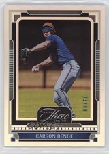 2025 Panini Three and Two Holo Silver /49 Carson Benge #34 1i3m