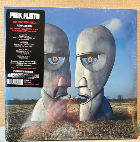 Sealed and MINT 2016 release of Pink Floyd-The Division Bell - 2 LP album