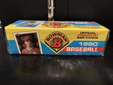 1990 Bowman Baseball Complete Set Factory Sealed Box!