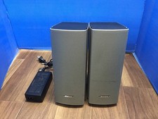 Sistema de Altavoces Multimedia Bose Companion 20 Plateado 100V Japón Funciona Usado