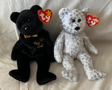 Ty Bear Beanie Babies The End 1999 The Beginning 2000