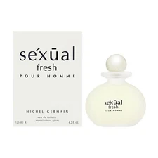 Sexual Fresh Pour Homme by Michel Germain for Men 4.2 oz Eau de Toilette Spray