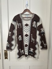 Vintage Y2K Alpine AK Collection Peruvian Wool Blend Sweater Womens Size 14/16