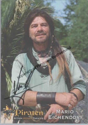 Original autograph Mario Eichendorf // autograph signed signed signee Eichend