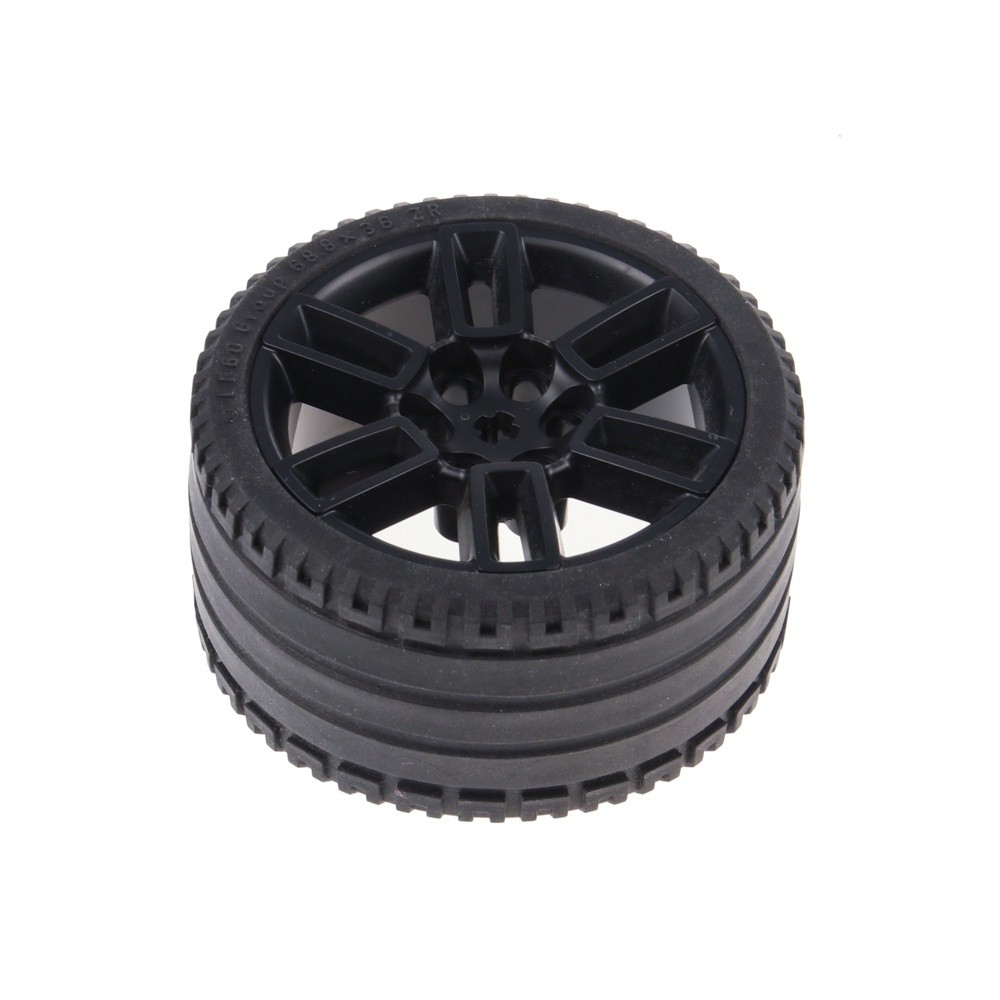 1x LEGO Technic Wheel Rim 68.8x36 ZR Black 56x34 42125 44771 49294c03