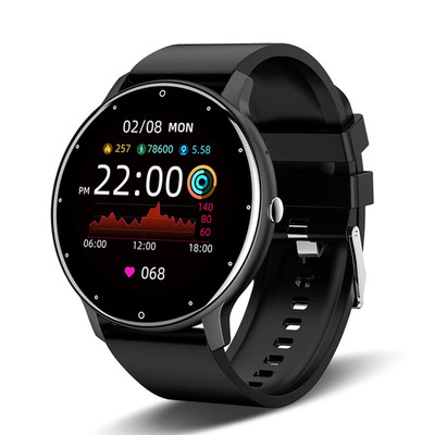 Bluetooth Smartwatch Herren Damen Fitness Sport Herzfrequenz Pulsuhr Blutdruck