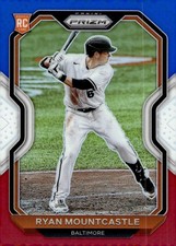 2021 Panini Prizm #131 Ryan Mountcastle Red/White/Blue Prizm