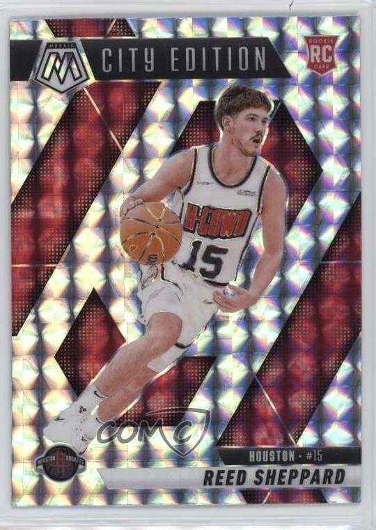 2024-25 Panini Mosaic City Edition Mosaic Prizm Reed Sheppard #276