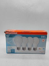 SYLVANIA LED Light Bulb 60W Equivalent A19 8.5W 800 Lumens Bright White 4-Pack