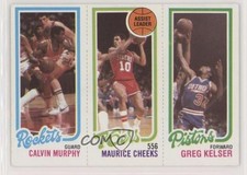 1980-81 Topps Calvin Murphy Maurice Cheeks Greg Kelser Rookie RC HOF fm0