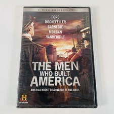 The Men Who Built America DVD, 2012 History Channel - BRAND NEW 
