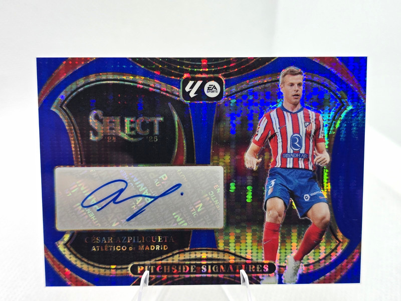 Panini 2024-25 Select LaLiga Pitchside Signatures César Azpilicueta #PS-CA Auto
