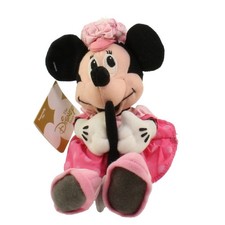 Disney Bean Bag Plush - GOLFER MINNIE Mickey Mouse  10 inch - Mint with Tag