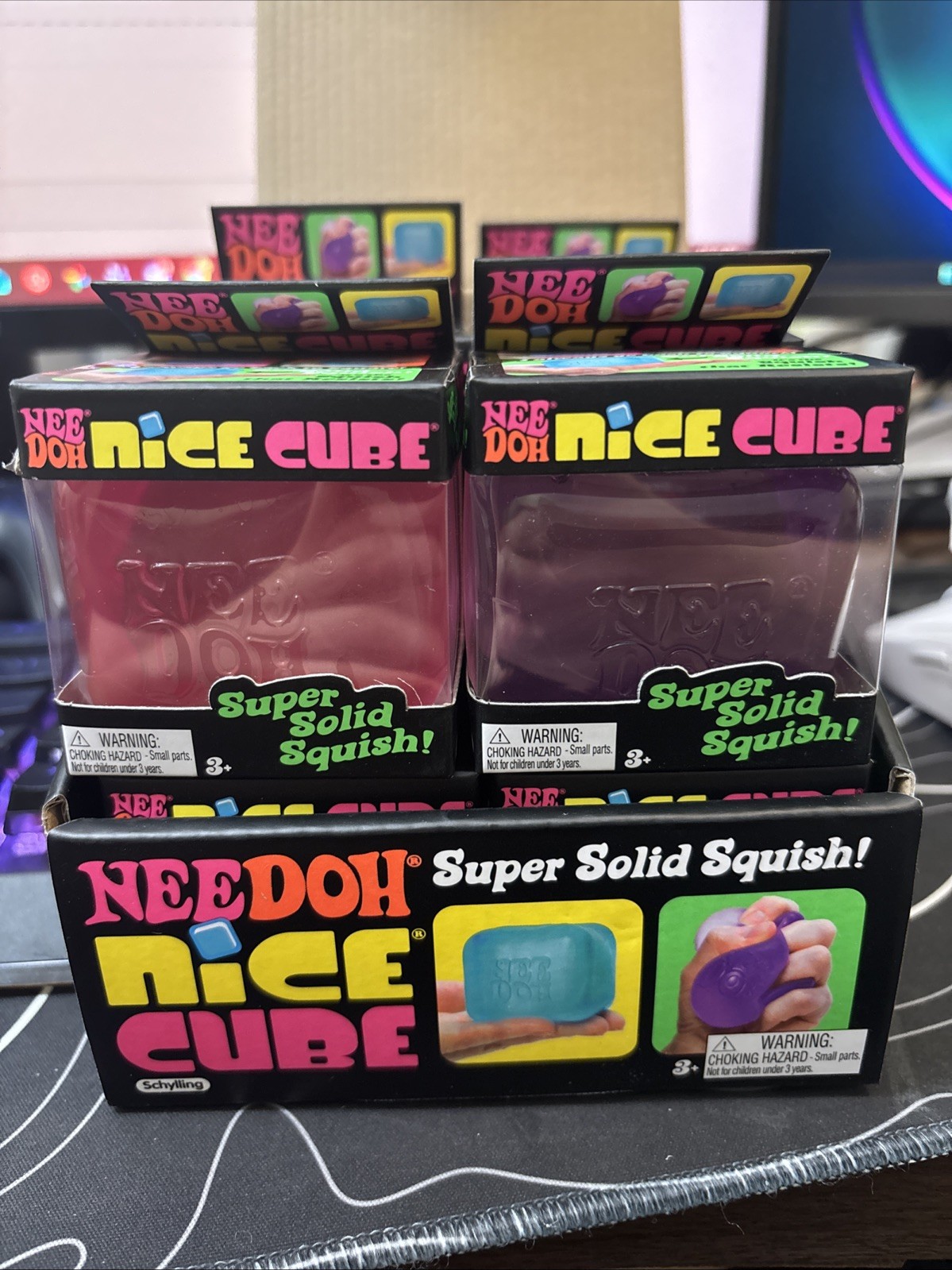 Real Needoh Pacaging NeeDoh Nice Cube | eBay