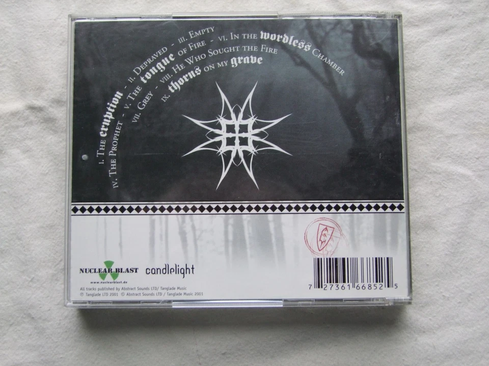 EMPEROR-" PROMETHEUS- THE DISCIPLINE OF FIRE & DEMISE" CD 1ST PRESS 2001 - Bild 3 von 3