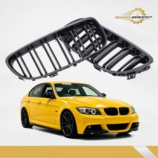 Densieg F�r BMW 3er E90 E91 Nieren Klavierlack Schwarz  LCI 09-12 Ziergitter
