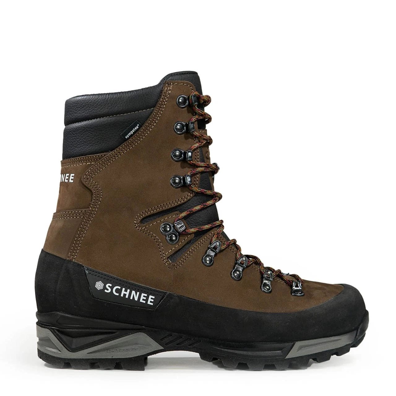 Schnees Beartooth 0g Mountain Hunting Boots, Brown/Black, Waterproof