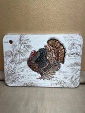 Williams Sonoma Plymouth Turkey Cheese Board Platter 11-3/4" x 8-1/4" No Knife