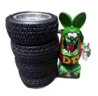 Rat Fink Q Version Rat Pen Holder Figure Green Collectible 5.1in