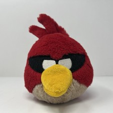 Angry Birds Space Red Plush Stuffed Animal Toy Rovio 2012 Commonwealth 5"