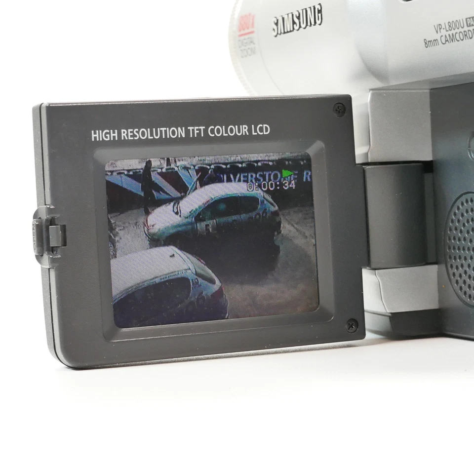 Samsung VP-L800U Hi8 8mm Handheld Cassette Camcorder Video Camera - near MINT! - Image 3 of 4