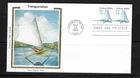 USA SC # 2134 Ice Boat FDC . Colorano Silk Cachet