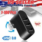 3 Port High Speed USB 3.0 Multi HUB Splitter Expansion Desktop PC Laptop lot