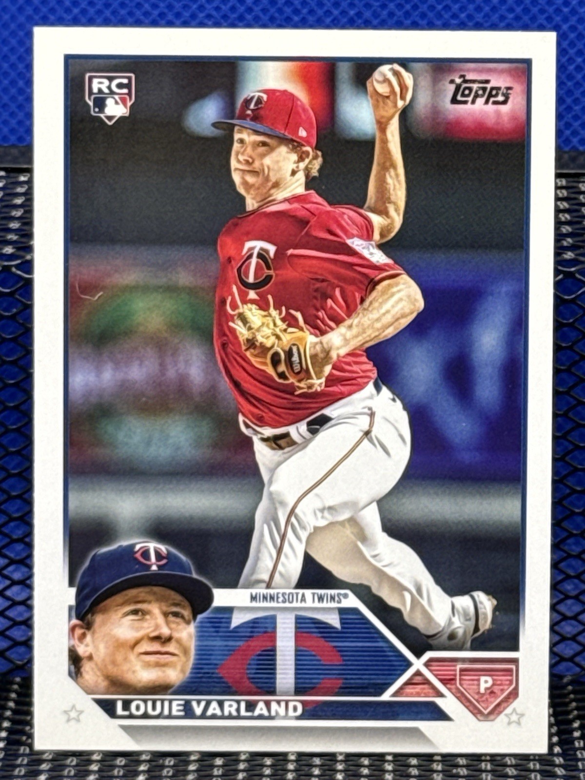 2023 Topps Series Two LOUIE VARLAND Twins RC Rookie Card Base 441