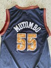 DIKEMBE MUTOMBO Denver Nuggets Jersey. Size 44L. Mitchell & Ness. DISTRESSED. — photo 3