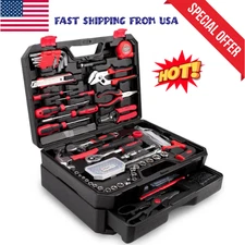 325-Piece Home Repair Tool Kit with Toolbox Storage Case for DIY Handyman