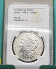 1902 O MORGAN DOLLAR SSGC  MS 65