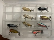 Vintage Heddon Tiny Torpedo (9) and Tiny Chug...