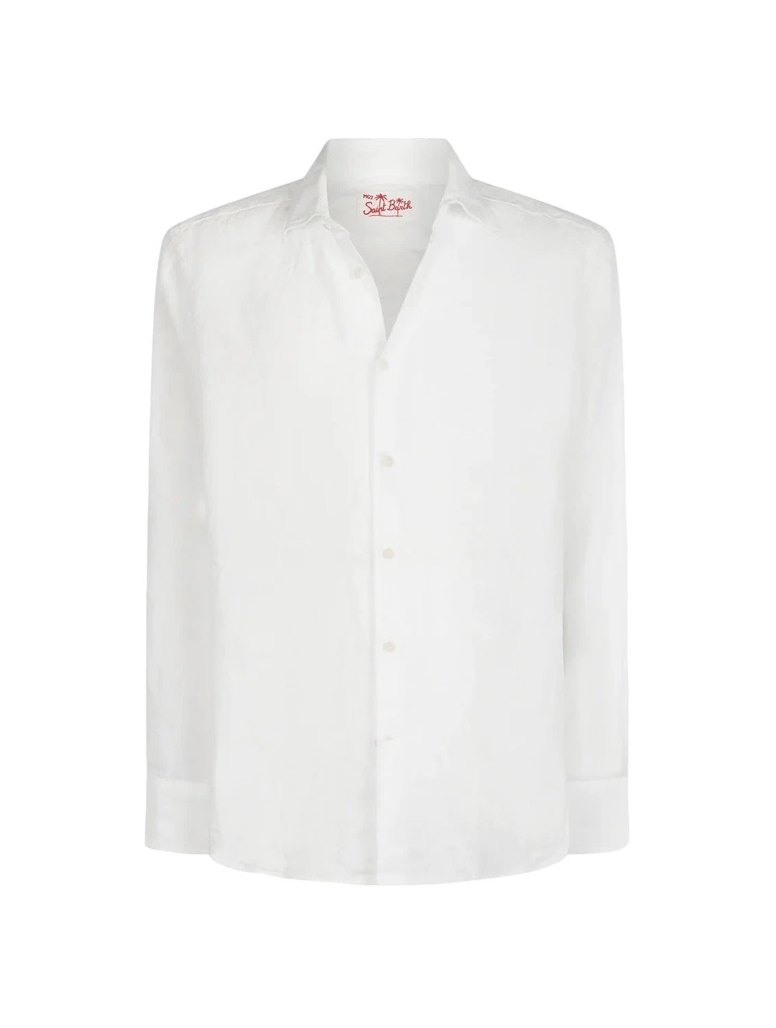 Saint Barth Men's White Long-sleeve shirt Size L