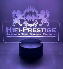 HIFI PRESTIGE Ledlight Logo Lampada Hifi Amplificatore  No Marantz Advance Paris
