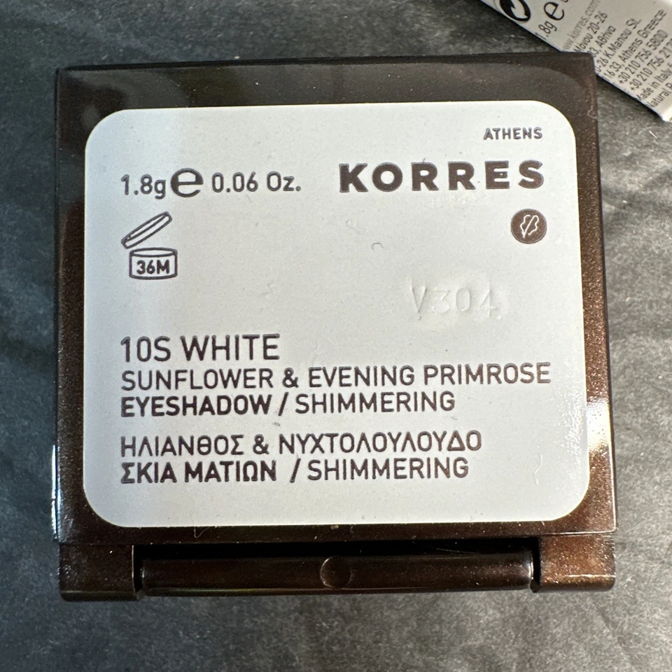 Korres WHITE Sunflower & Evening Primrose Shimmering Eyeshadow 10S - Image 4 of 4